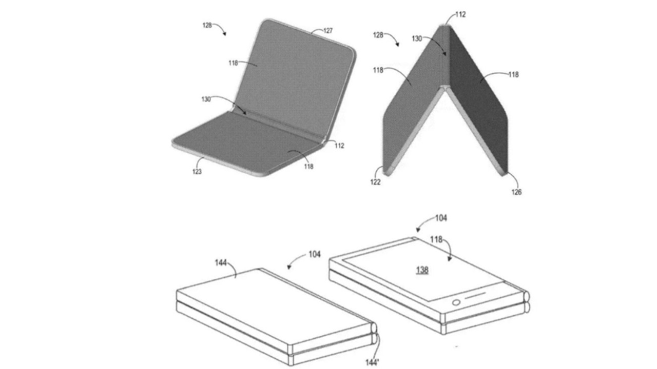 microsoft katlanabilir telefon