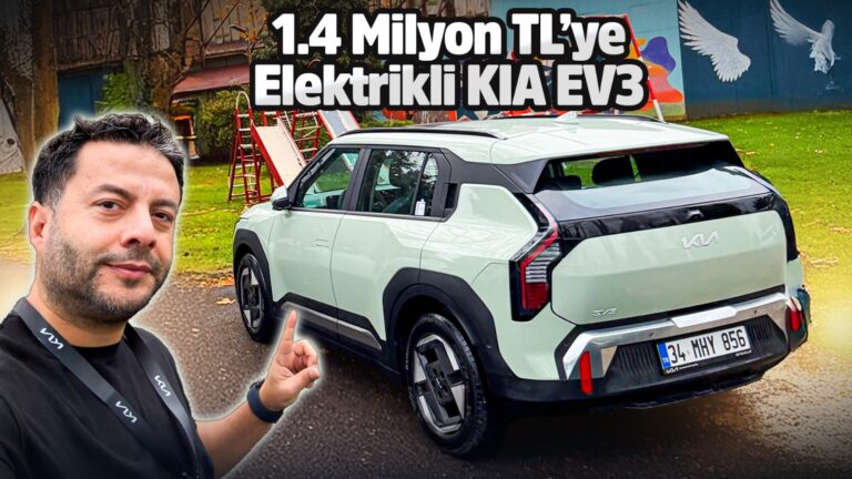 2025 KIA EV3 incelemesi!