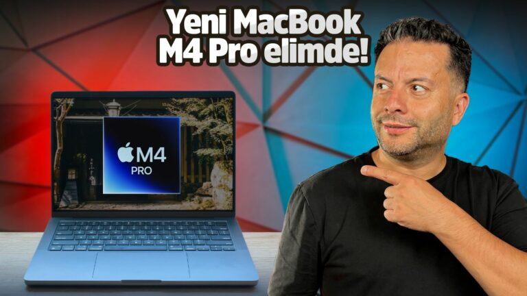 Apple MacBook Pro kutudan çıkıyor! M4 Pro işlemcili canavar!