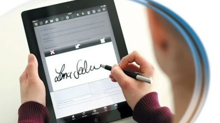 Mobil imza nasıl alınır?