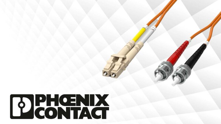 Phoenix Contact markalı Patch kablolar ve fiber optik kablolar