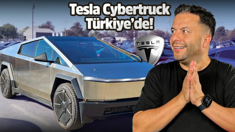 Tesla CyberTruck Türkiye’de!