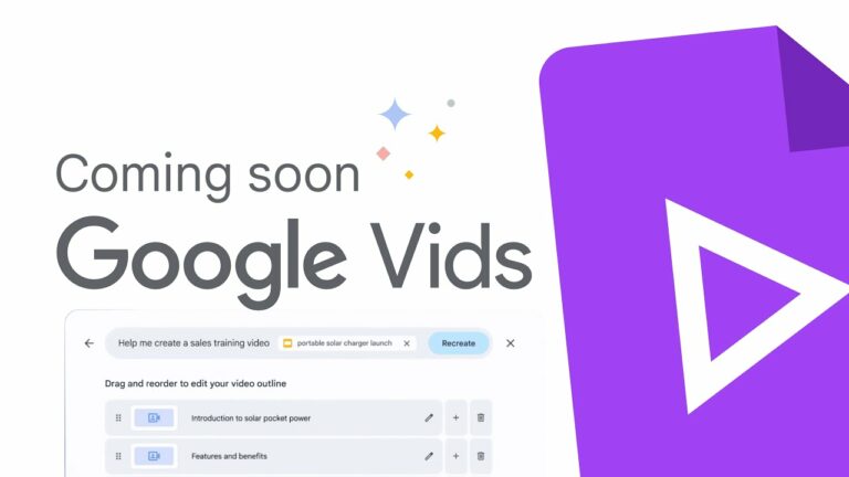 Video editörleri düşünsün! Google Vids kullanıma açıldı!