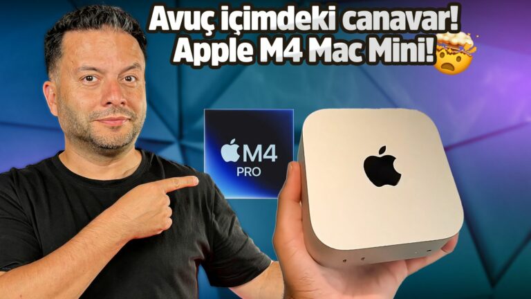 M4 Pro işlemcili Mac Mini elimde!