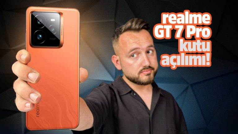 realme GT7 Pro kutu açılımı! Türkiye’ye gelirse çok satar!