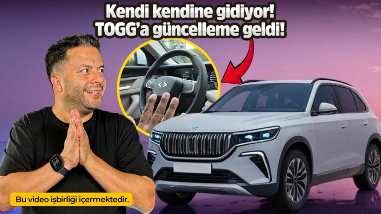 Togg’a güncelleme geldi! Yeni özellikler neler sunuyor?