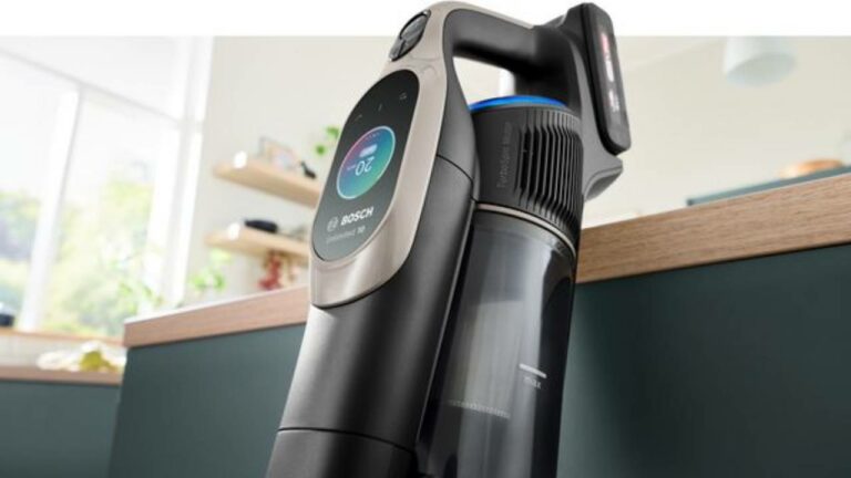 Katlanan şarjlı dikey süpürge: Bosch Unlimited 10 tanıtıldı