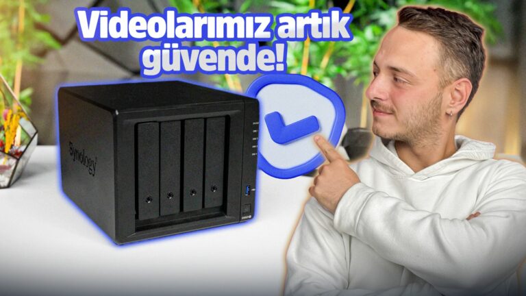 Çektiğimiz videolar nerede saklanıyor? Synology DS923+ inceleme!