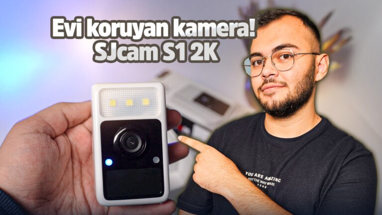100 gün bataryası giden güvenlik kamerası! SJCAM S1 2K