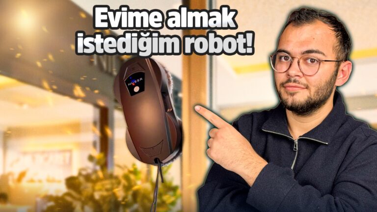 Camları tertemiz yapan robot! Hussa W Bot Gt1 inceleme