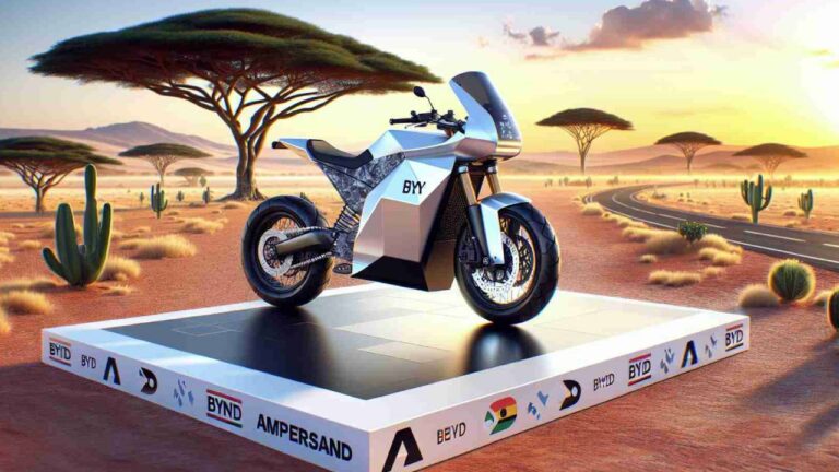 BYD şimdi de elektrikli motosiklet işine giriyor!