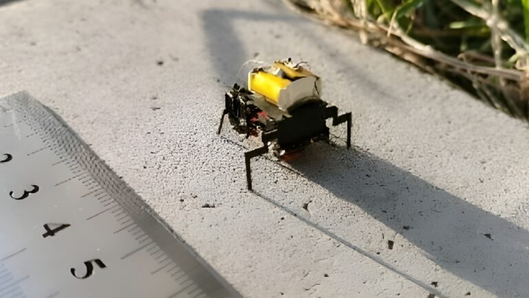 Çin’in mikro robotu rekor kırdı: Gerçek böceklerden daha hızlı!