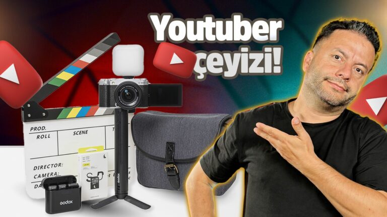 Fujifilm X-M5 Vlogger kit kutu açılımı!