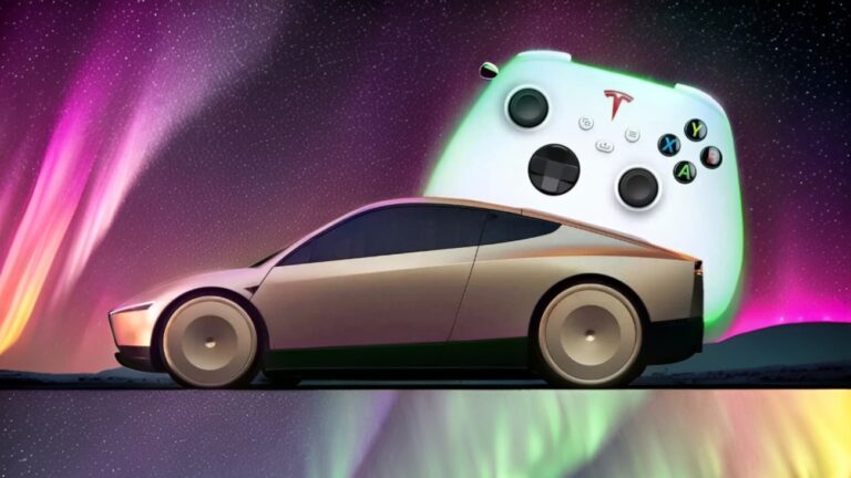 Tesla CyberCab’i oyun kumandası ile kontrol ediyorlar!