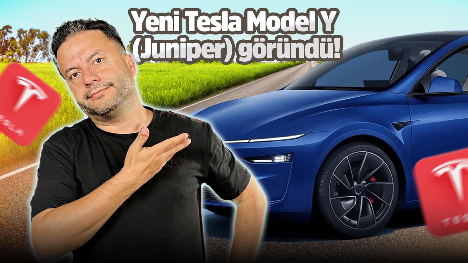 2025 Yeni Tesla Model Y (Juniper) göründü!