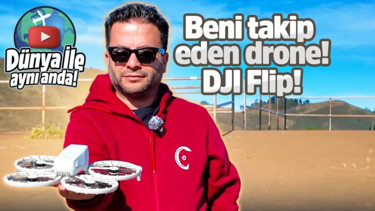 Beni takip eden drone! DJI Flip inceleme!