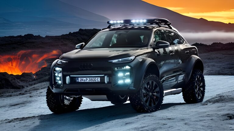 Audi sıra dışı elektrikli Q6 e-tron Offroad modelini tanıttı!