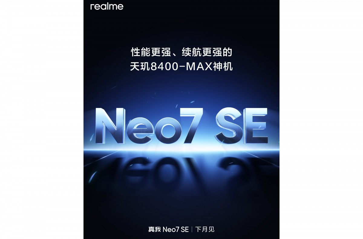 Realme Neo7 SE bataryası ve işlemcisi ortaya çıktı