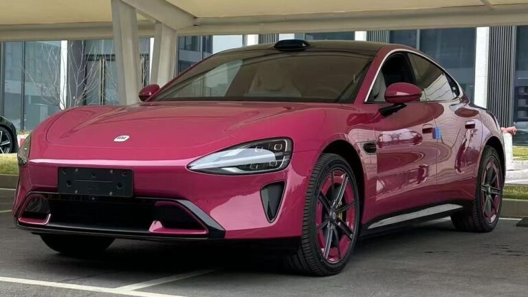 Xiaomi SU7’nin yeni rengi sosyal medyada viral oldu!