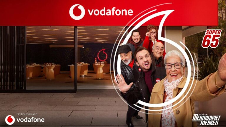 Vodafone Süper65 ile dijital dünya yaş sınırını kaldırıyor
