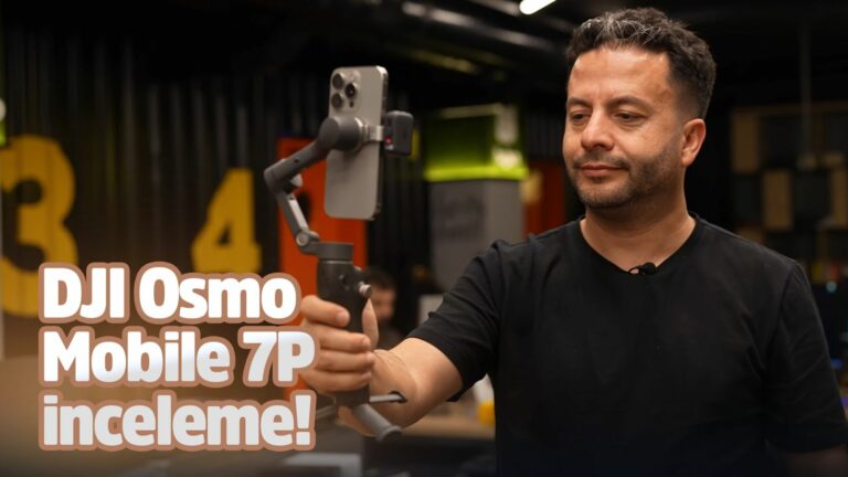 DJI Osmo Mobile 7P inceleme!
