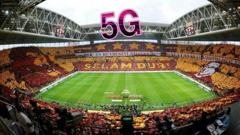 Türkiye’de 5G dönemi başladı! İlk test yayını Galatasaray Stadı’nda