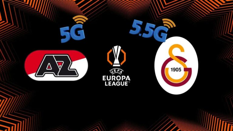 Operatör yarışı başladı: Galatasaray – AZ Alkmaar maçında 5.5G dönemi başlıyor!