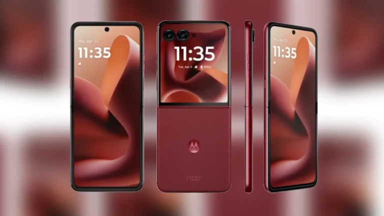 Galaxy Z Flip 6 rakibi Motorola Razr 60 sızdırıldı!