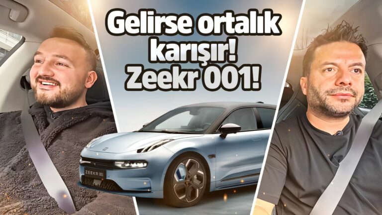 Zeekr 001 inceleme!