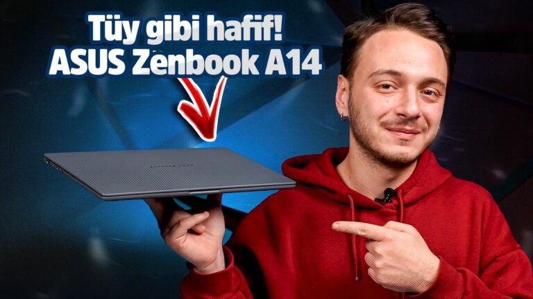 Snapdragon X Elite işlemcili canavar: ASUS Zenbook A14 inceleme!