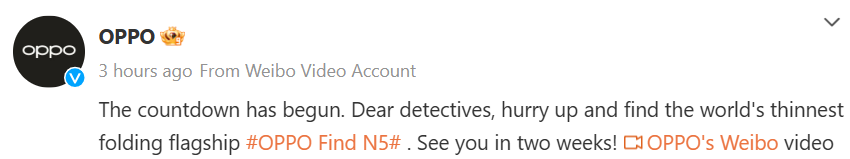 OPPO Find N5 ne zaman tanıtılacak?