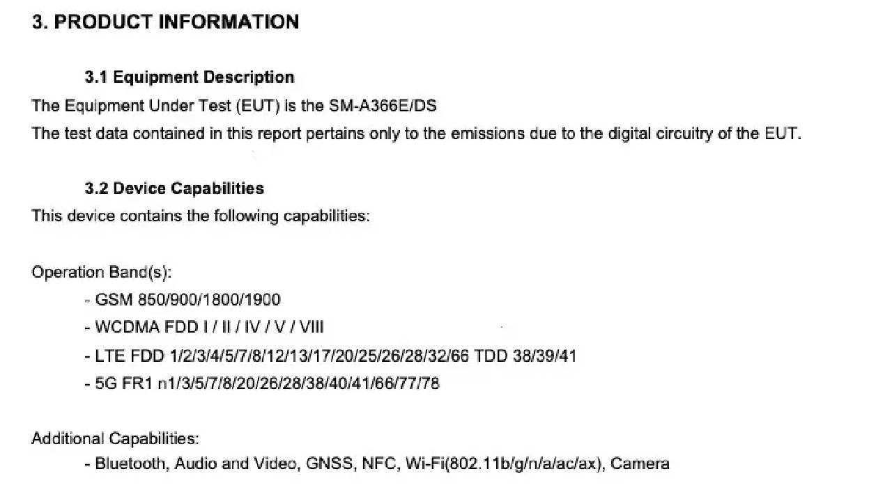 Samsung Galaxy A36, FCC sertifikası aldı