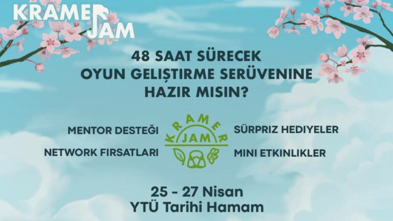 Kramer Jam: Oyun geliştiricileri YTÜ’de buluşuyor!