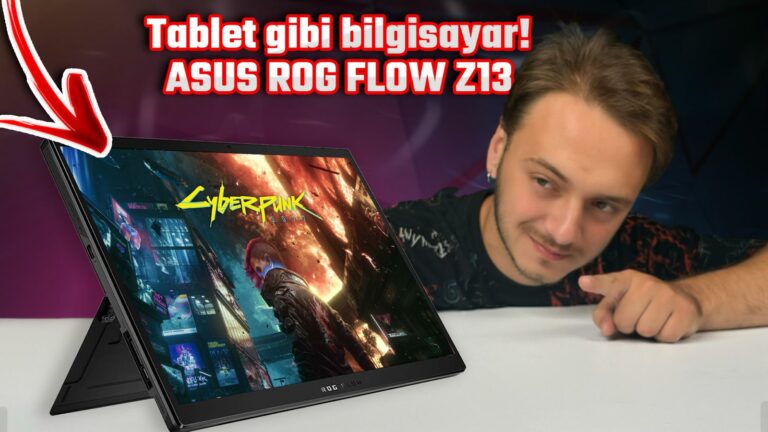 Cyberpunk oynatan tablet! Asus ROG Flow Z13 incelemesi!