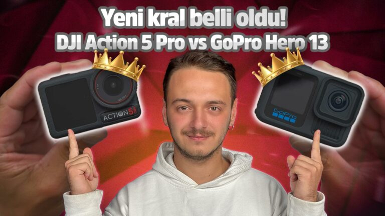 GoPro Hero 13 Black vs DJI Action 5 Pro karşılaştırma!