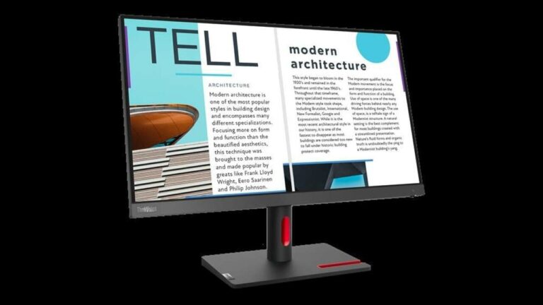 Lenovo, uygun fiyatlı monitörü ile geliyor! İşte özellikleri
