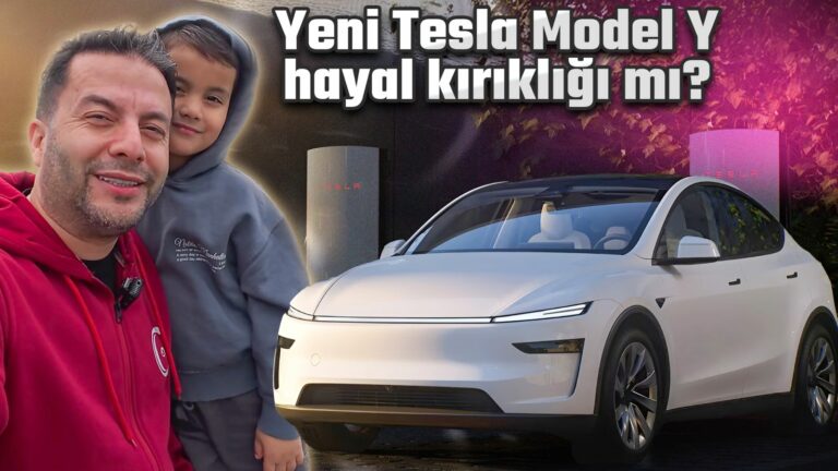 Yeni Tesla Model Y test sürüşü!