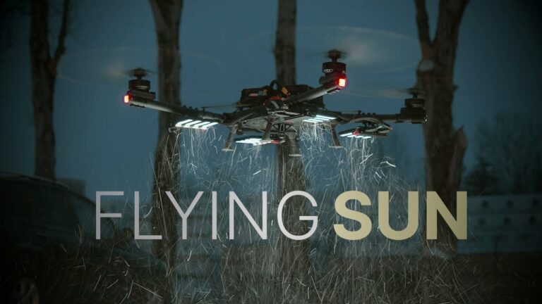 Geceyi gündüze çeviren drone sistemi: Flying Sun 1000