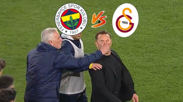 Fenerbahçe-Galatasaray derbisinde yaşananlar sosyal medyaya gündem oldu!