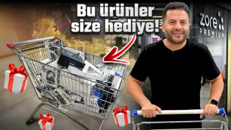 Bu sepetin hepsi size hediye!