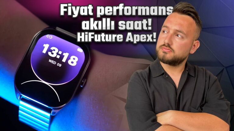 HiFuture Apex akıllı saat inceleme!