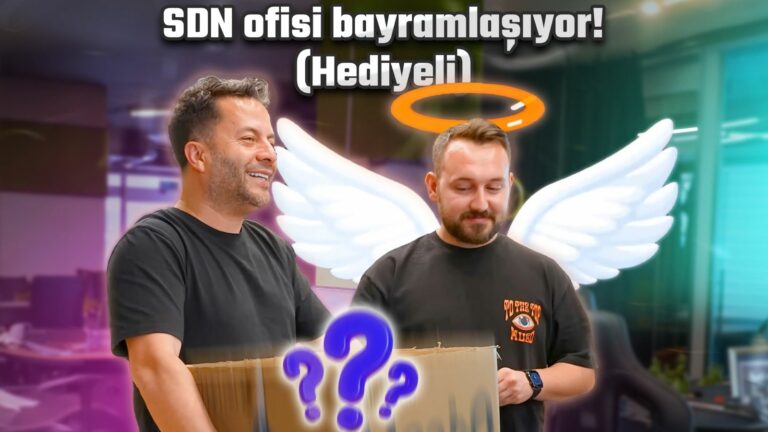 SDN ofisinde bayram hediyesi! İyi bayramlar!