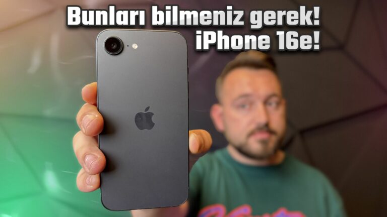 60 Hz iPhone’a 50K verelim mi? iPhone 16e inceleme!