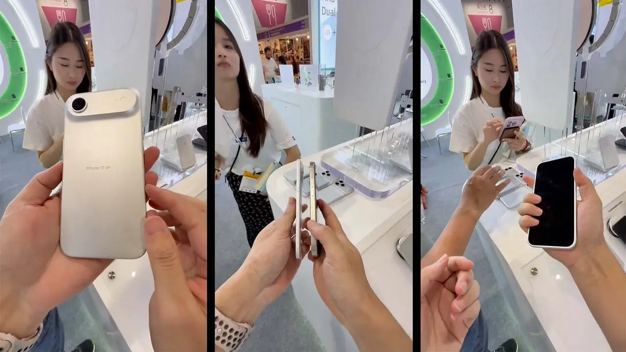 iPhone 17 Air modelinin tasarımı ortaya çıktı.