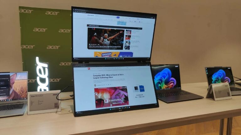 Acer, Computex 2025’te taşınabilir monitörlerini tanıttı!