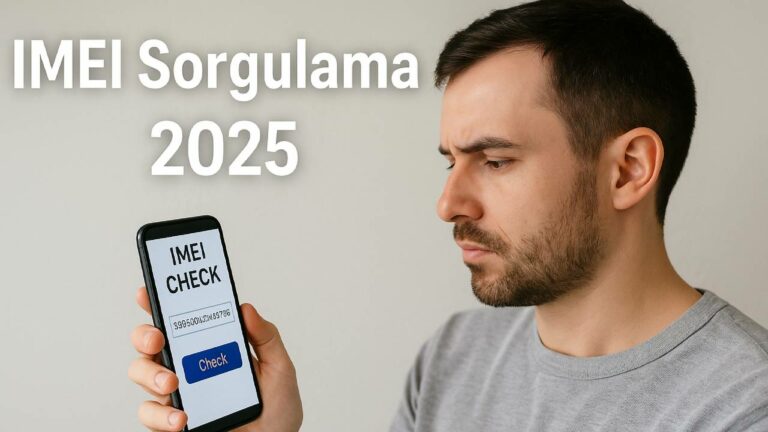 Telefon IMEI sorgulama nasıl yapılır? – 2025