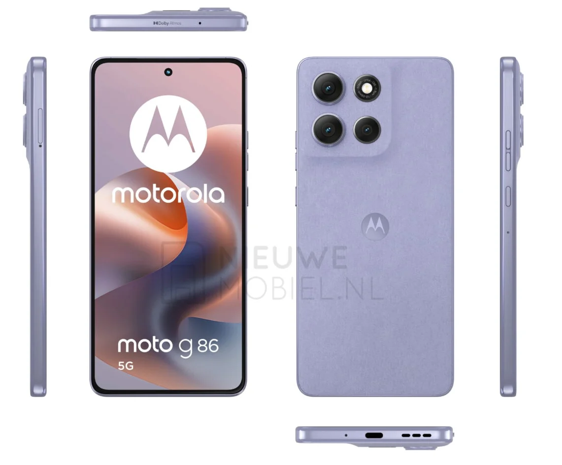 Moto G86 özellikleri ortaya çıktı