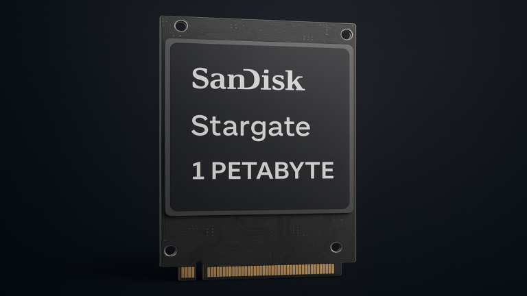 Sandisk, 1 Petabayt’lık Stargate SSD ile geliyor!