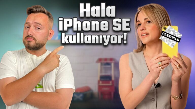 iPhone SE 2020 kullanan ekip arkadaşıma yeni iPhone verdim!