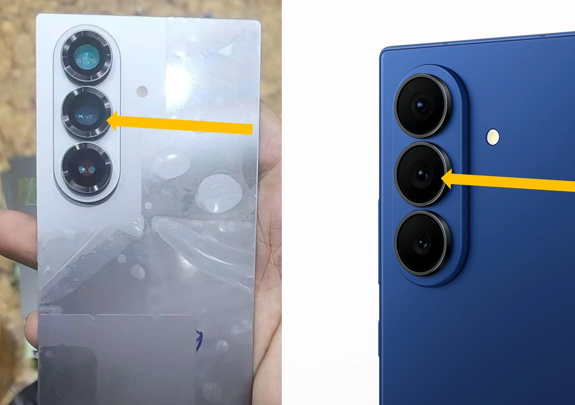 Galaxy Z Fold 7, tırtıklı kamera halkalarına sahip olmayacak